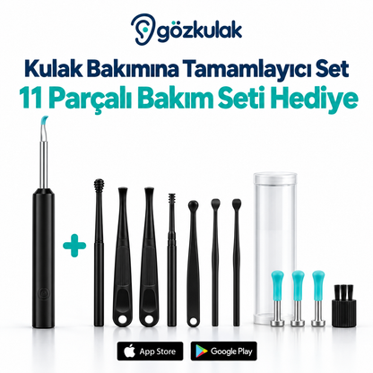 GözKulak Kameralı Kulak Temizleme Seti